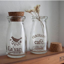 復(fù)古玻璃牛奶瓶 融合懷舊美學(xué)與現(xiàn)代生活的新選擇